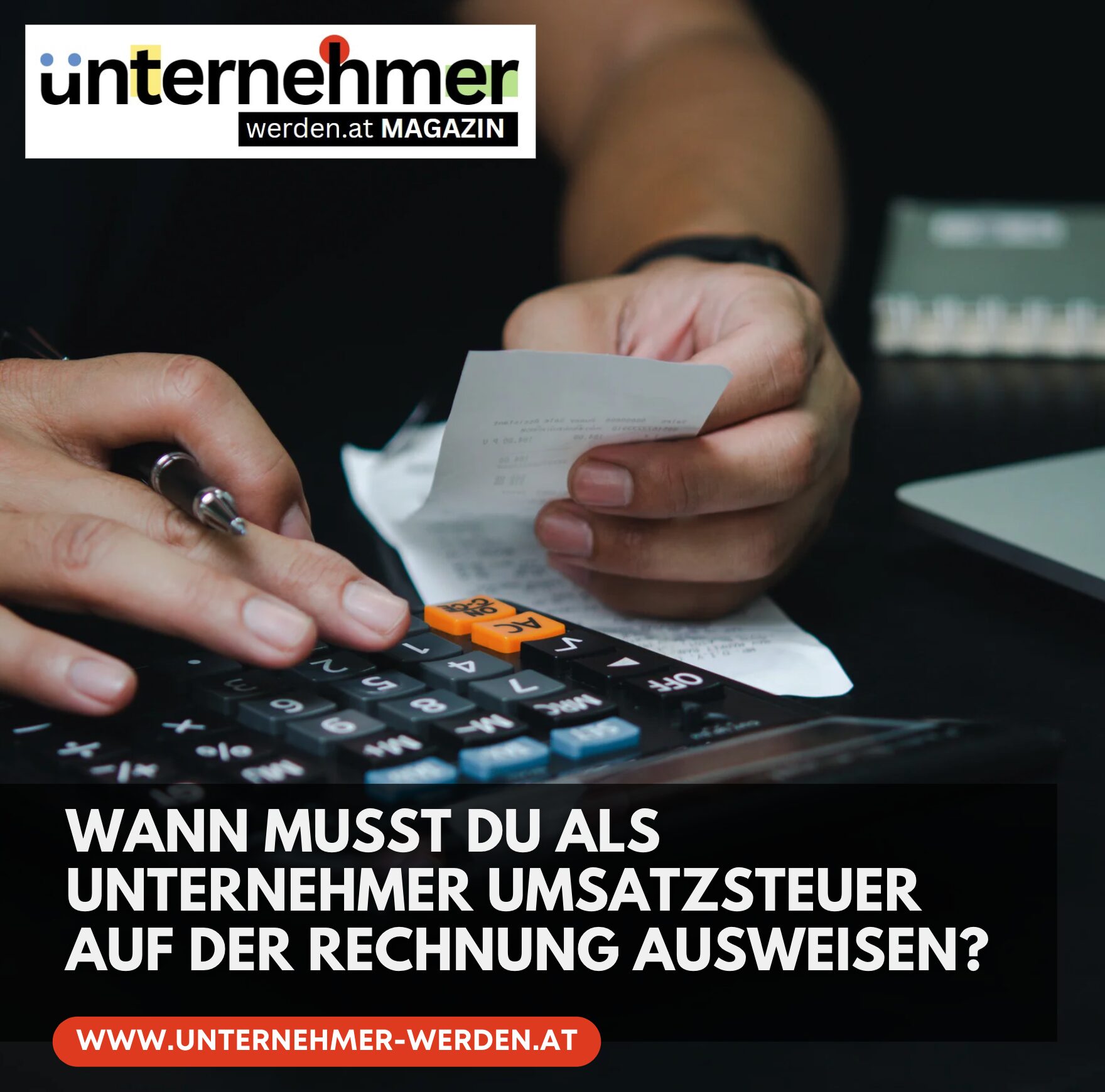Wann musst du als Unternehmer Umsatzsteuer auf der Rechnung ausweisen?