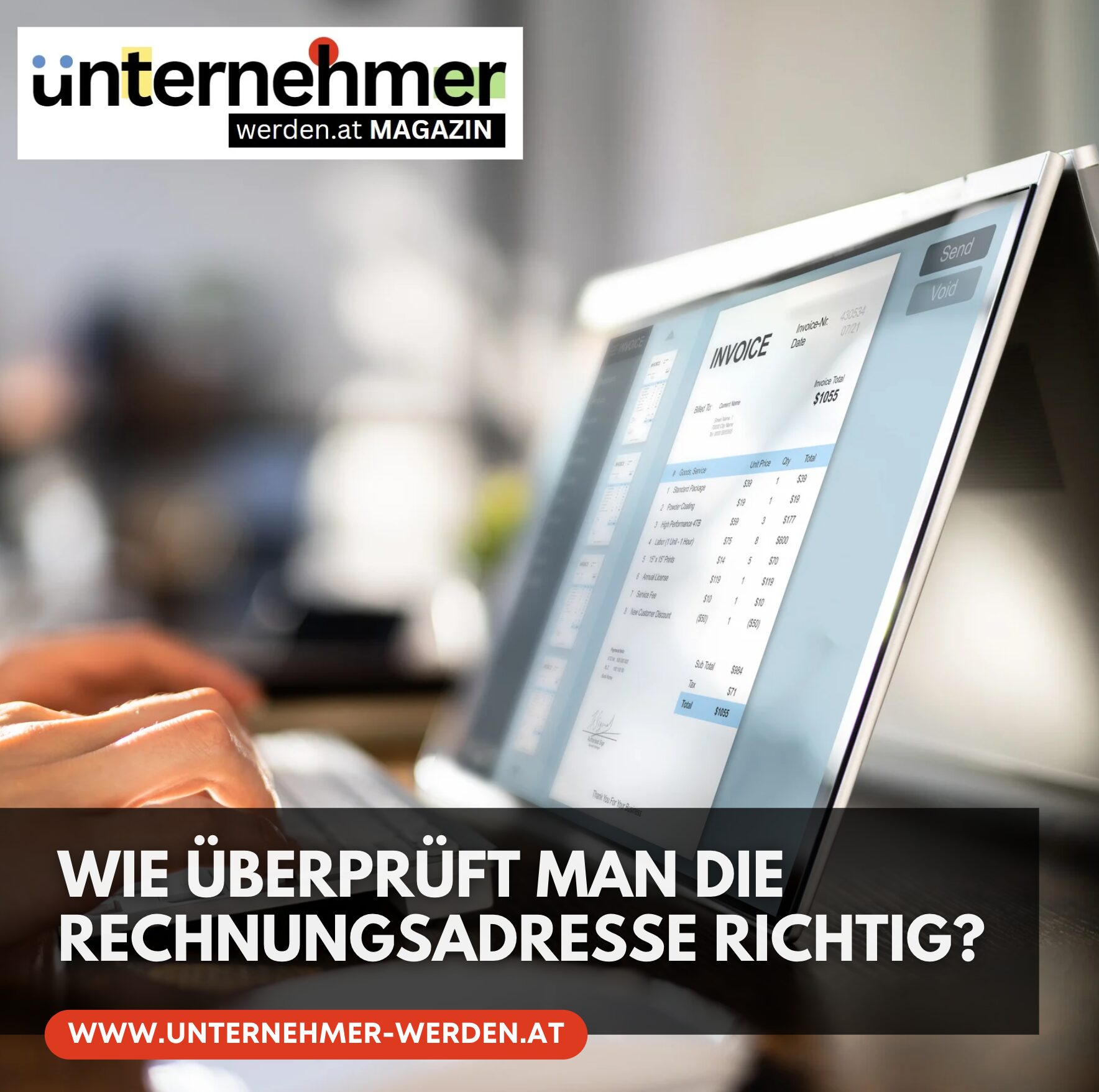 Wie überprüft man die Rechnungsadresse richtig?