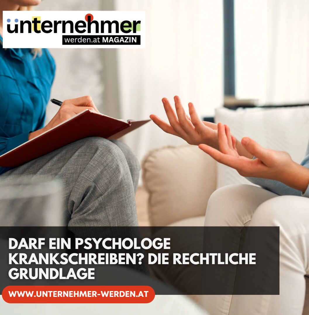 Darf ein Psychologe krankschreiben Die rechtliche Grundlage Darf ein Psychologe krankschreiben Die rechtliche Grundlage