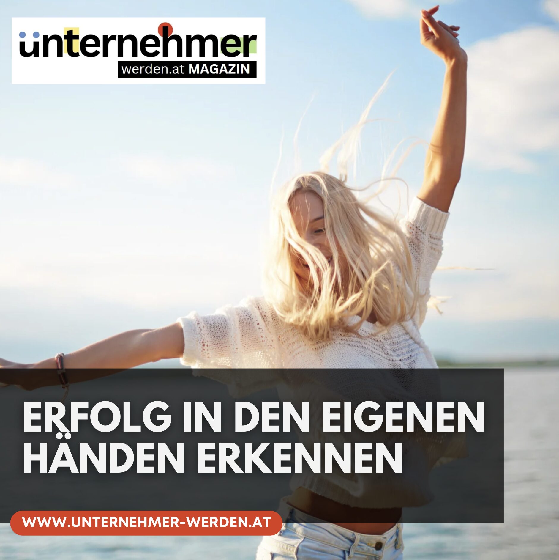 Erfolg in den eigenen Händen erkennen Erfolg in den eigenen Händen erkennen