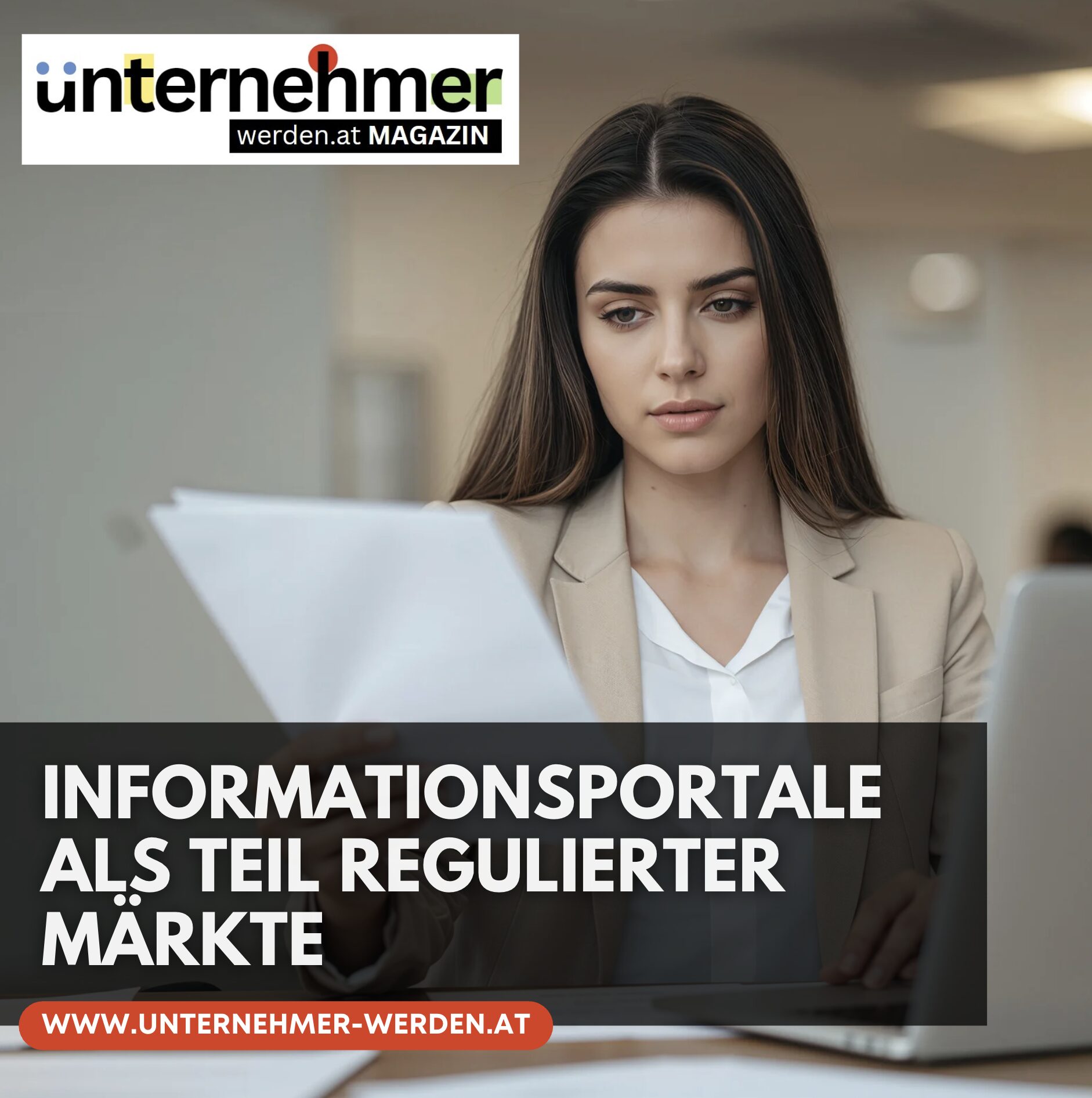 Informationsportale als Teil regulierter Märkte Informationsportale als Teil regulierter Märkte