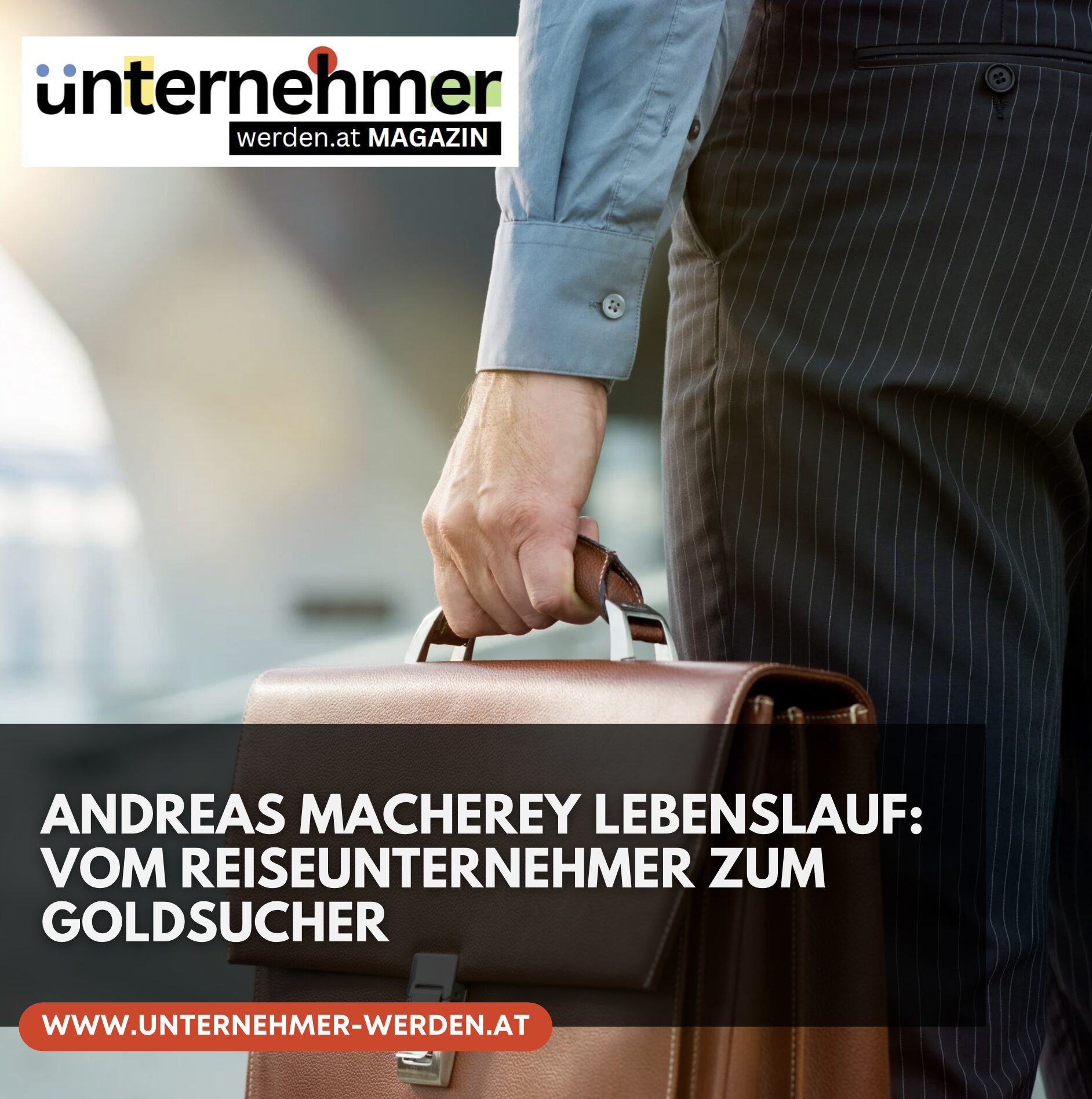 Andreas Macherey Lebenslauf: Vom Reiseunternehmer zum Goldsucher Andreas Macherey Lebenslauf: Vom Reiseunternehmer zum Goldsucher