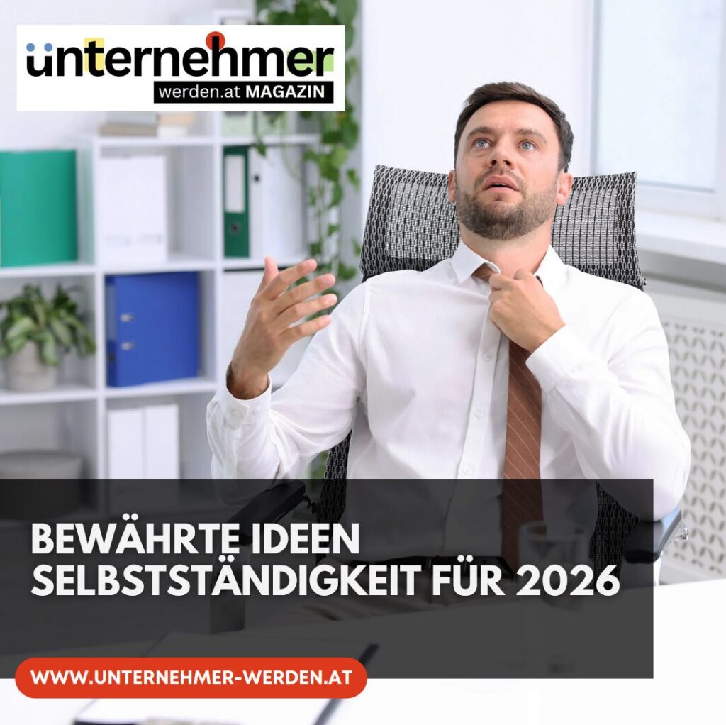 Bewährte Ideen Selbstständigkeit für 2026 Bewährte Ideen Selbstständigkeit für 2026