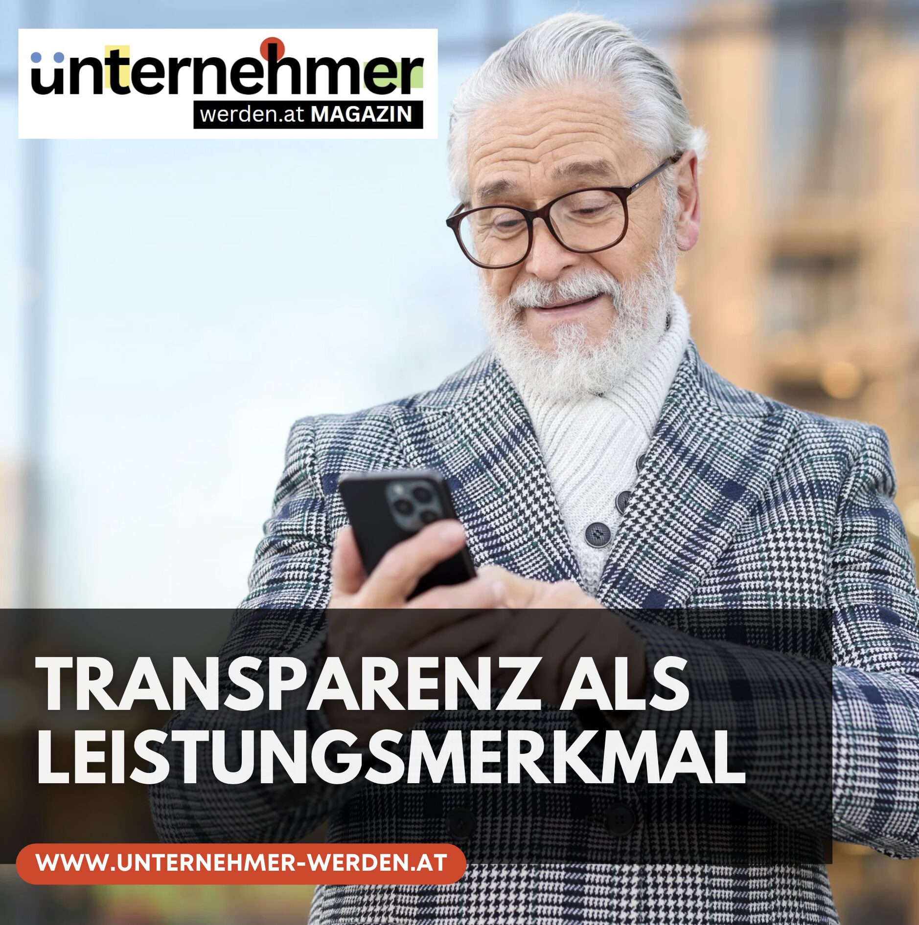 Transparenz als Leistungsmerkmal Transparenz als Leistungsmerkmal