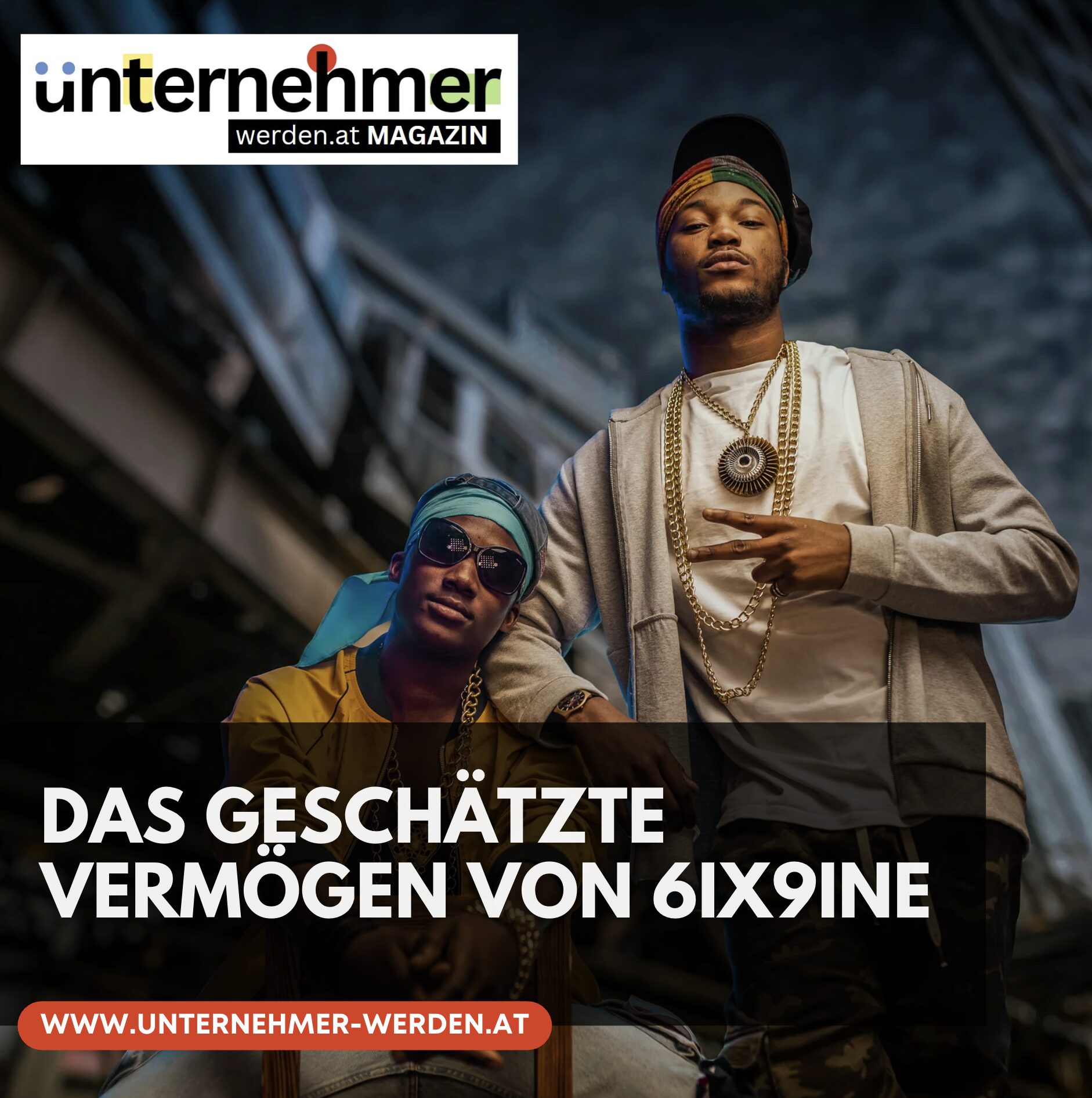 Das geschätzte Vermögen von 6ix9ine Das geschätzte Vermögen von 6ix9ine
