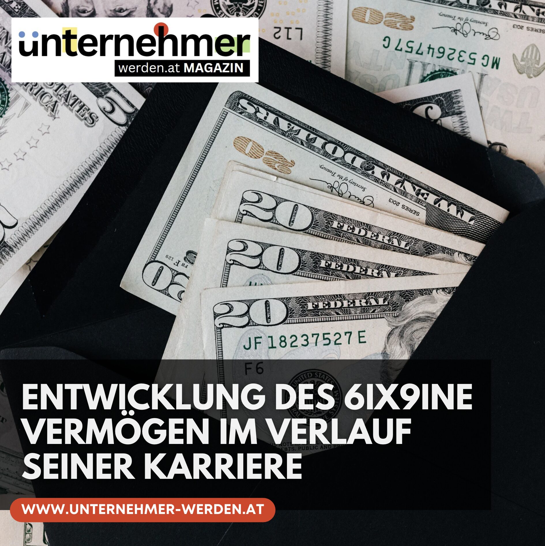 Entwicklung des 6ix9ine Vermögen im Verlauf seiner Karriere Entwicklung des 6ix9ine Vermögen im Verlauf seiner Karriere