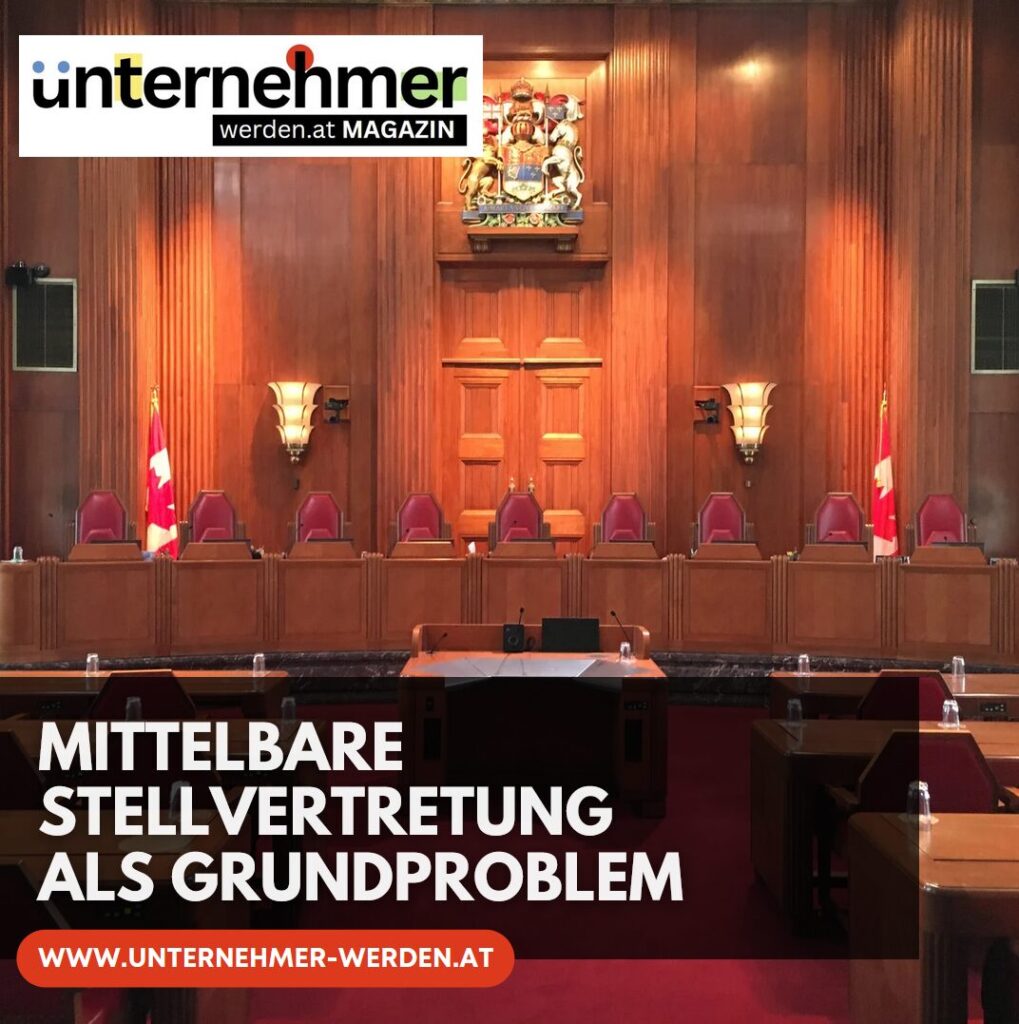 Mittelbare Stellvertretung als Grundproblem Mittelbare Stellvertretung als Grundproblem