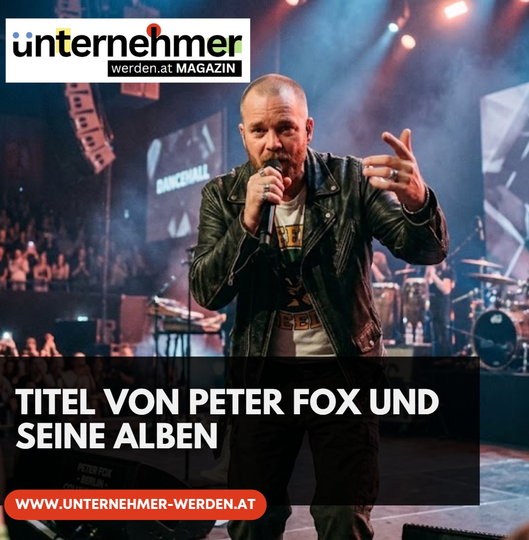 Titel von Peter Fox und seine Alben Die Meilensteine der Solokarriere Titel von Peter Fox und seine Alben Die Meilensteine der Solokarriere