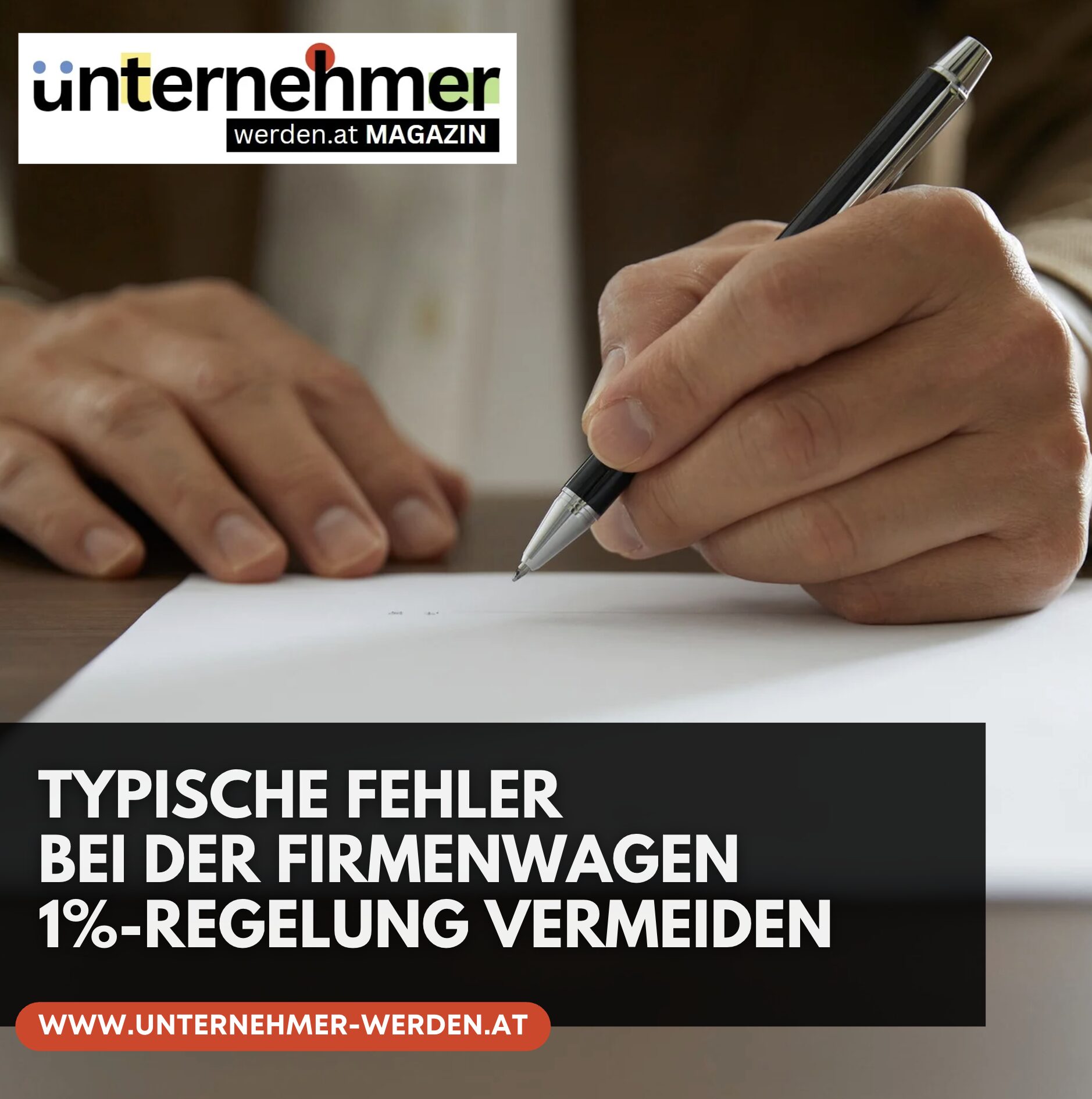 Typische Fehler bei der Firmenwagen 1%-Regelung vermeiden Typische Fehler bei der Firmenwagen 1%-Regelung vermeiden