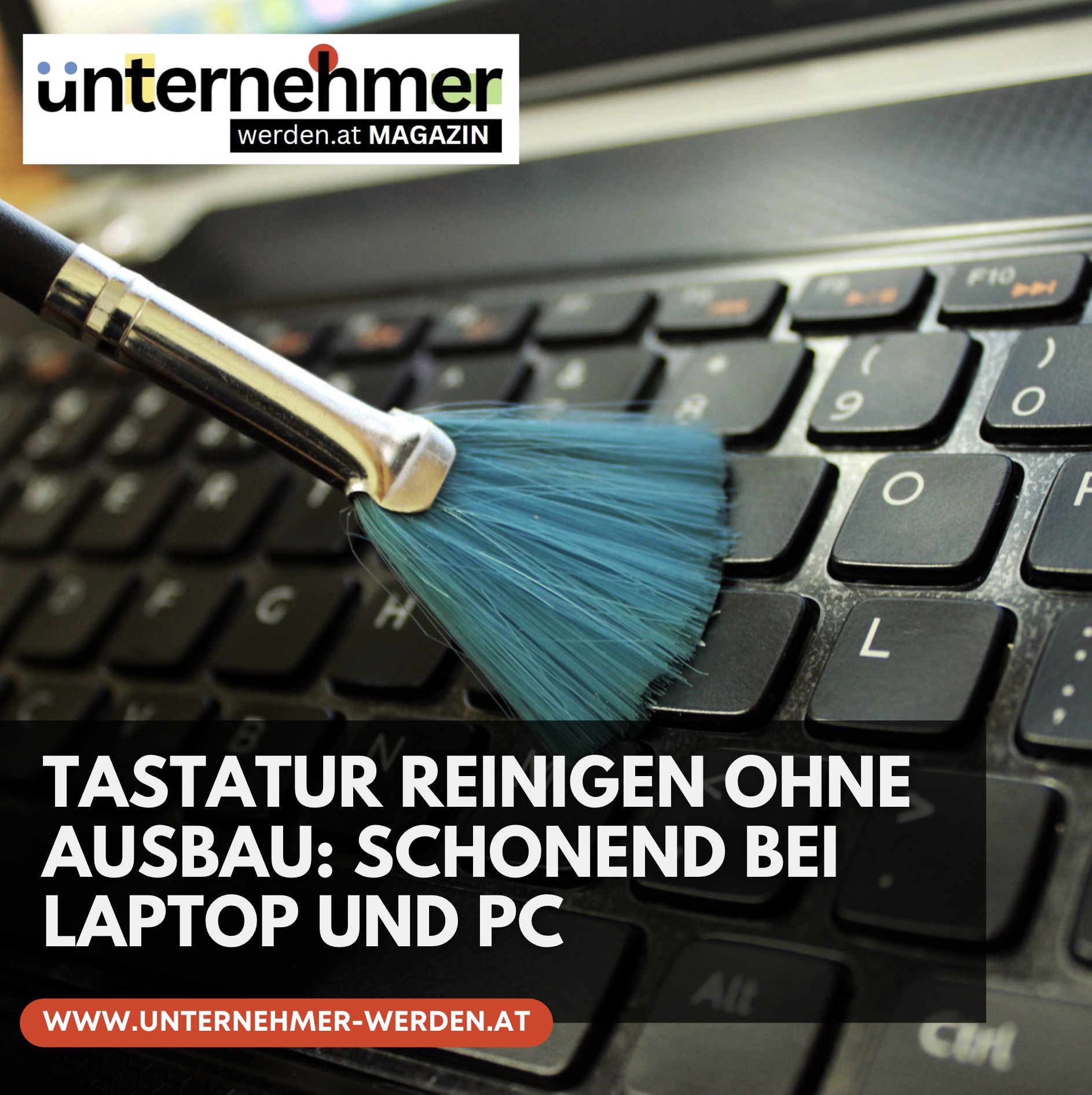 Tastatur reinigen ohne Ausbau: Schonend bei Laptop und PC Tastatur reinigen ohne Ausbau: Schonend bei Laptop und PC