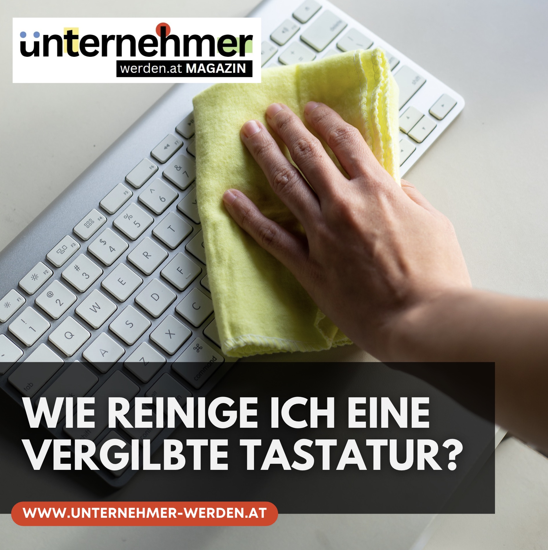 Wie reinige ich eine vergilbte Tastatur? Wie reinige ich eine vergilbte Tastatur?