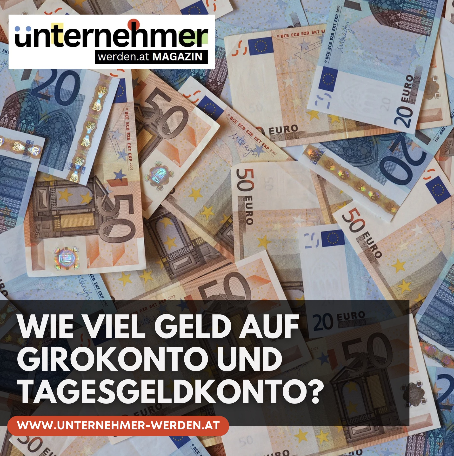 Wie viel Geld auf Girokonto und Tagesgeldkonto? Wie viel Geld auf Girokonto und Tagesgeldkonto?